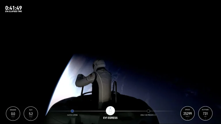 SpaceX Polaris Spacewalk